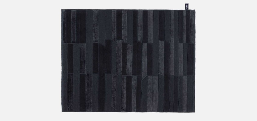 Casellario Monocromo Rug 2.0 - Anthracite