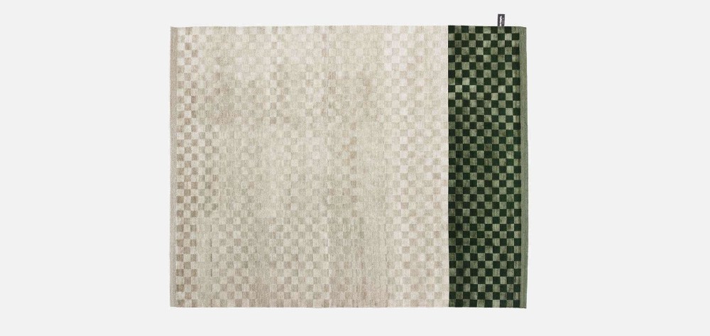 Dipped Damier Rug - Camo