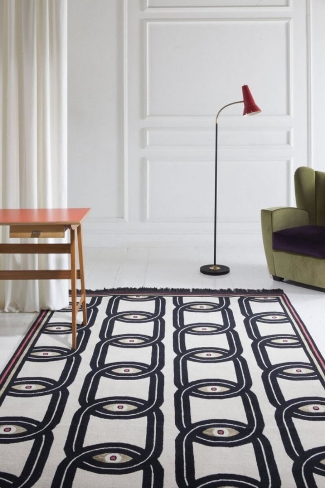 Eyes in Chains Rug