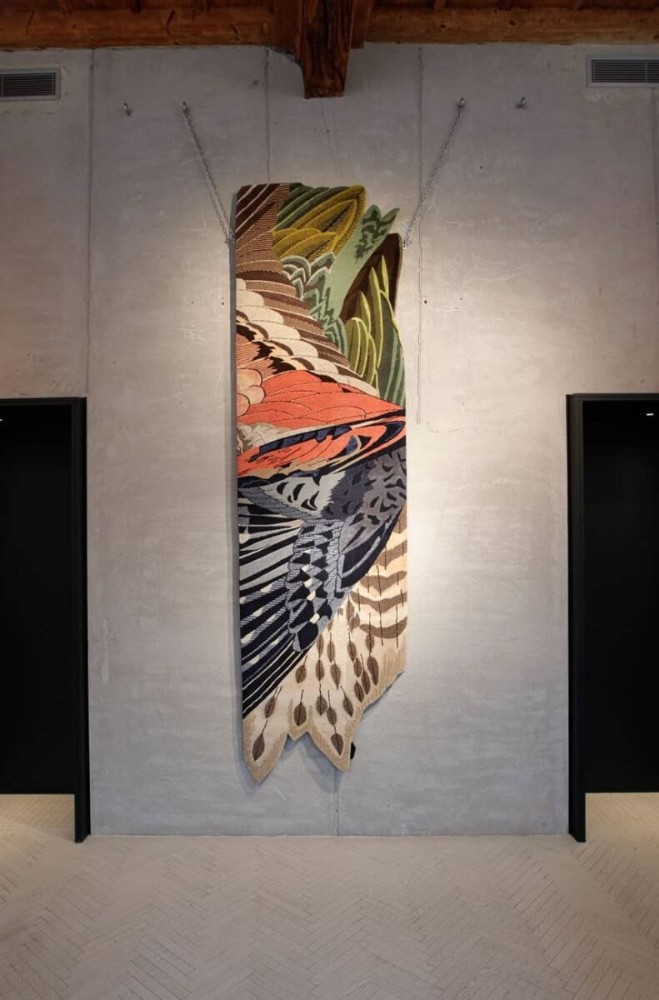 Feathers Runner Rug