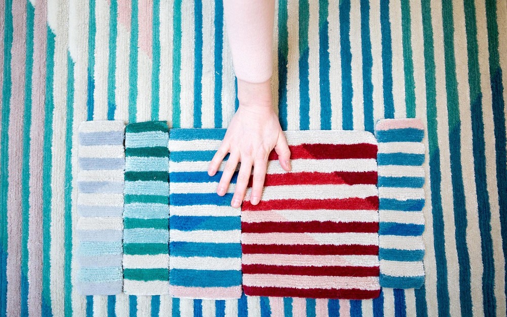 Lake Red Rug
