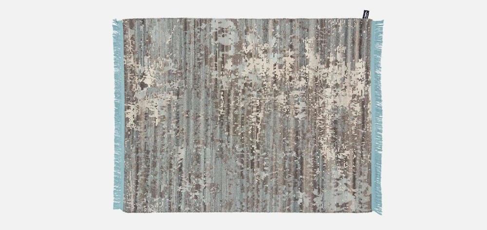 Oldie Dark Rug - Teal