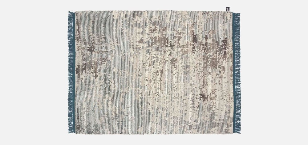 Oldie Light Rug - Teal