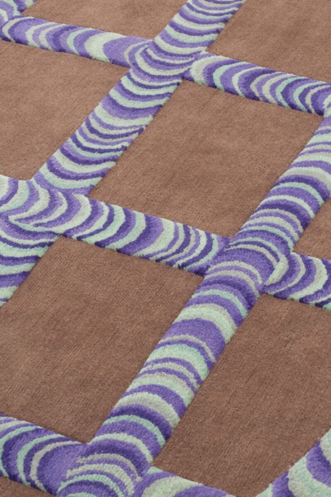 Pipeline Round Rug