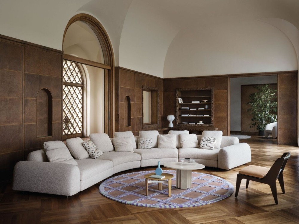 Pipeline Round Rug