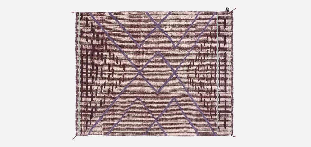 Primitive Weave 2 Rug - Purple