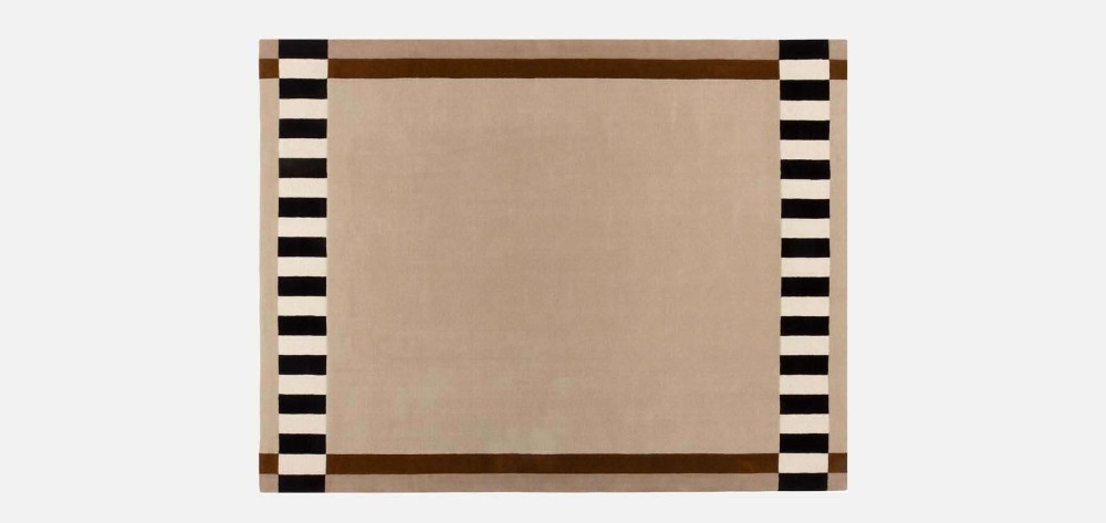 So Much Fun - Strict Rayures Rectangle Rug - Classic Amazonie