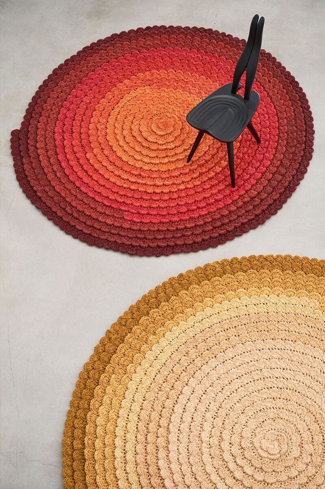 Swirl Rug Winter
