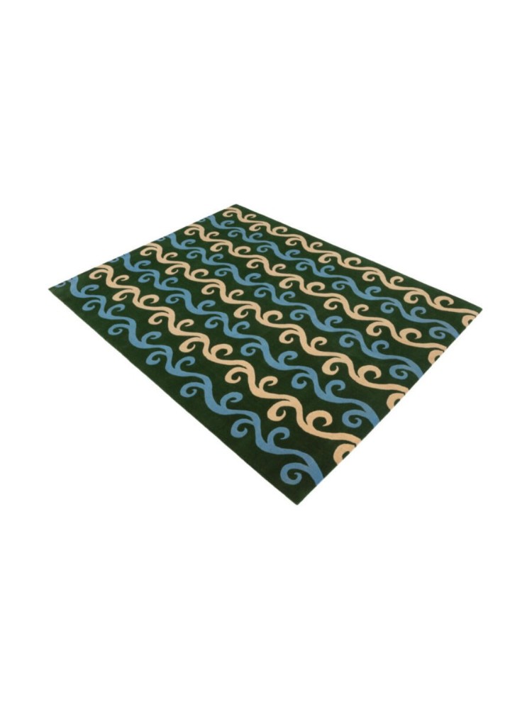 Wiggle Stripe Big - Forrest Green
