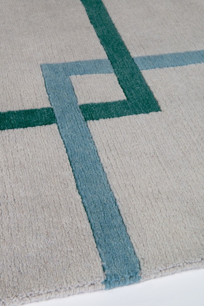 Square Chains Teal