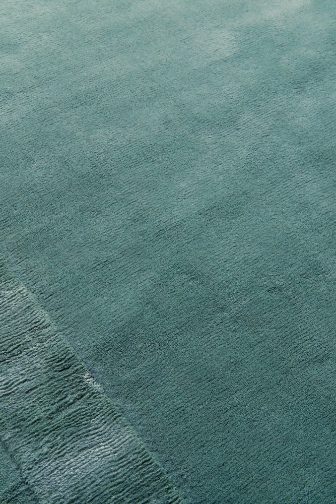 Silk Border Leighton Teal