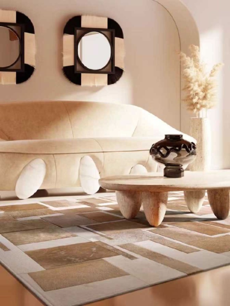 Cowhide carpet