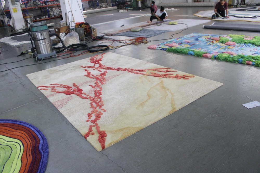 Designer carpet;