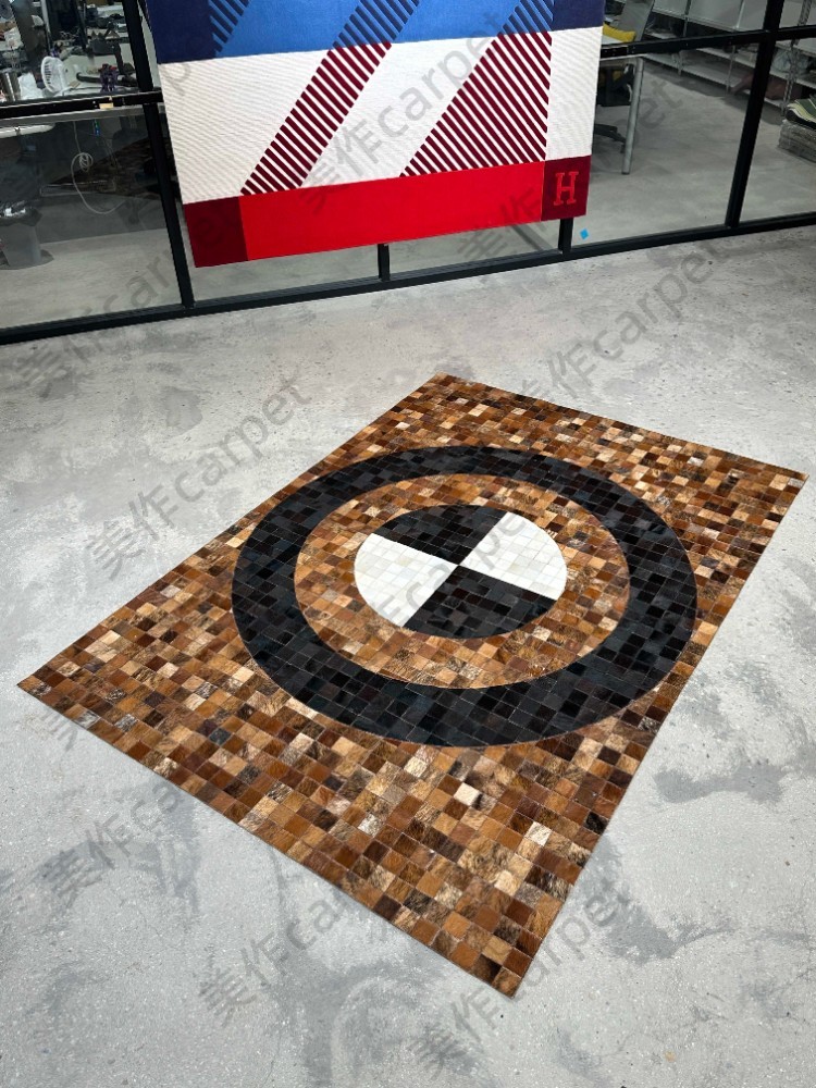 Cowhide square