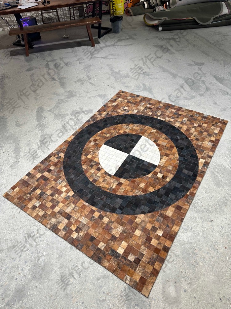 Cowhide square