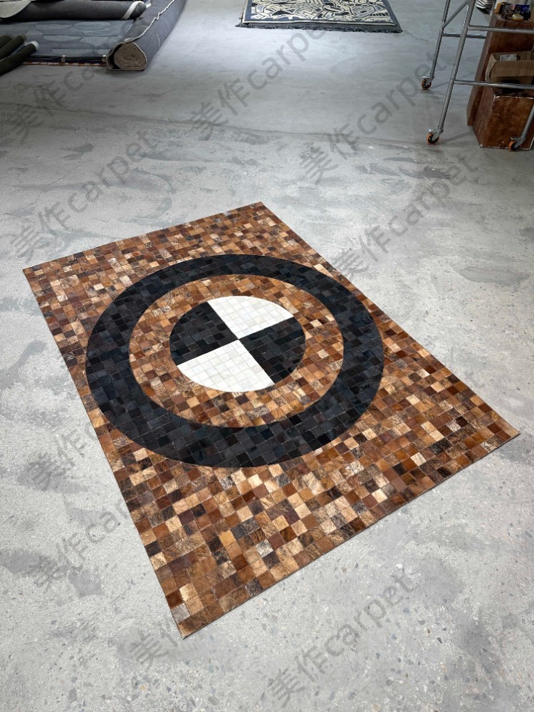 Cowhide square