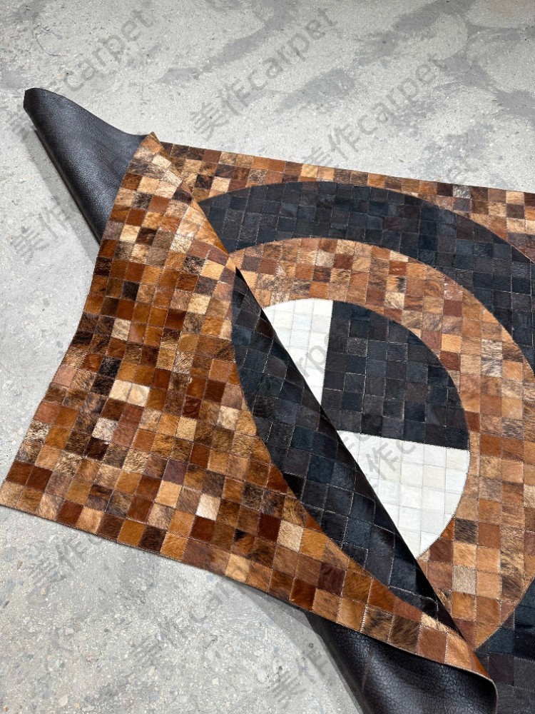 Cowhide square