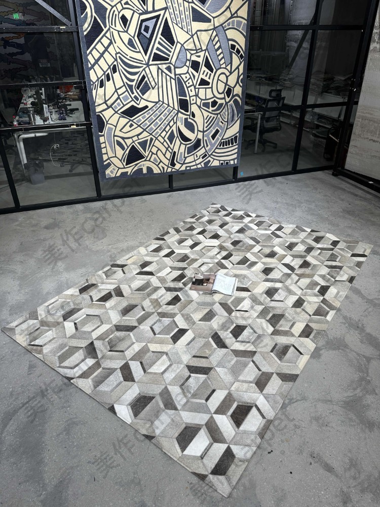Cowhide square