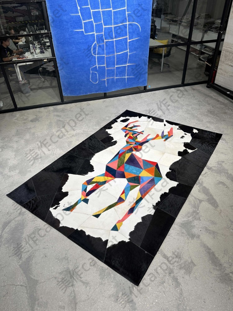 Cowhide square