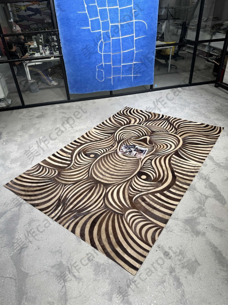Cowhide square