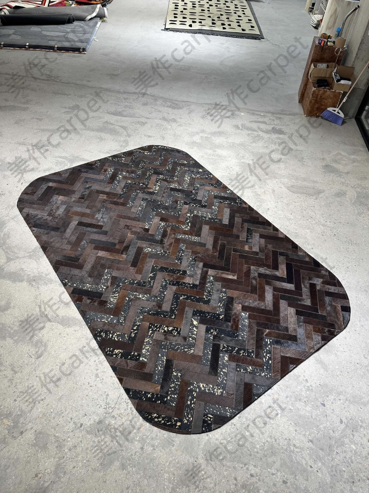 Cowhide circle