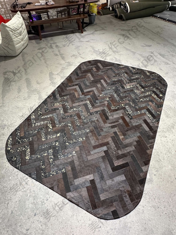 Cowhide circle