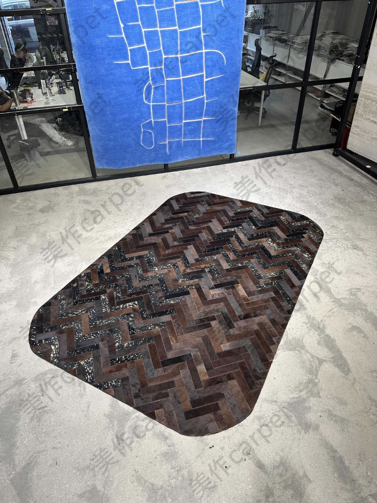 Cowhide circle