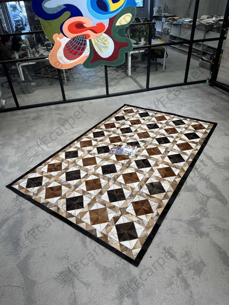 Cowhide square