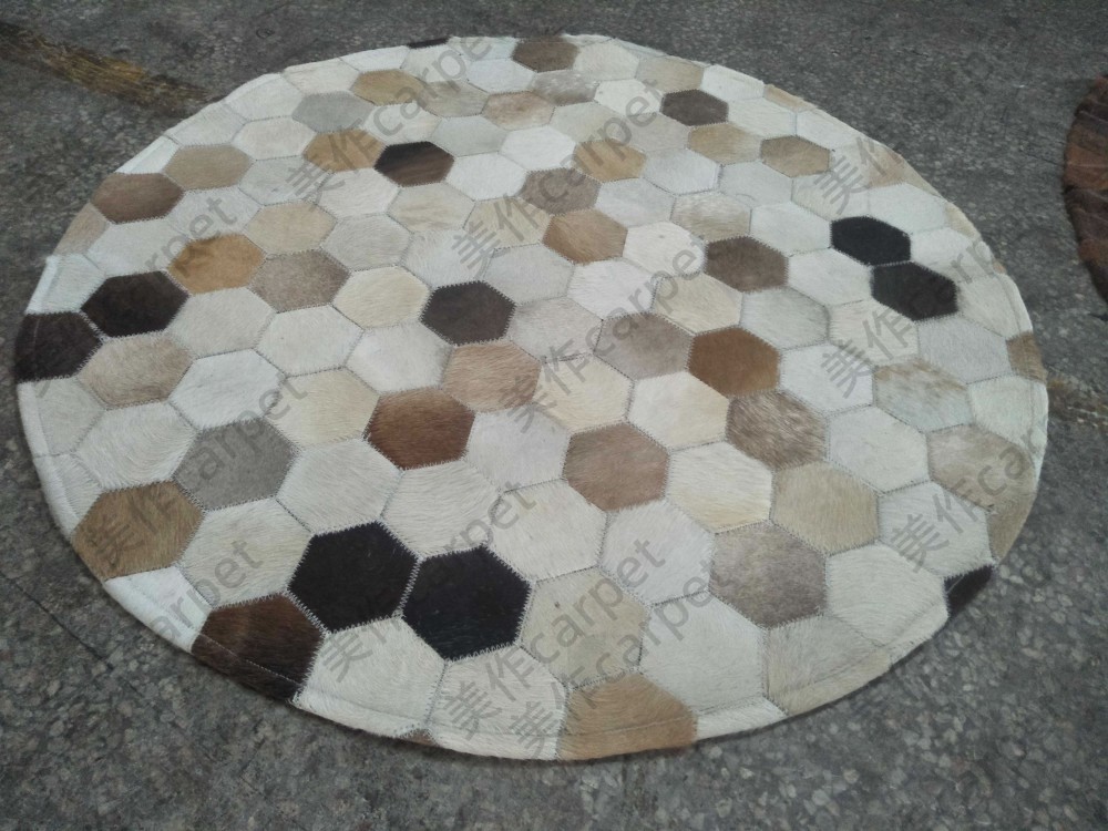 Cowhide circle