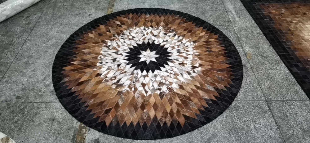 Cowhide circle