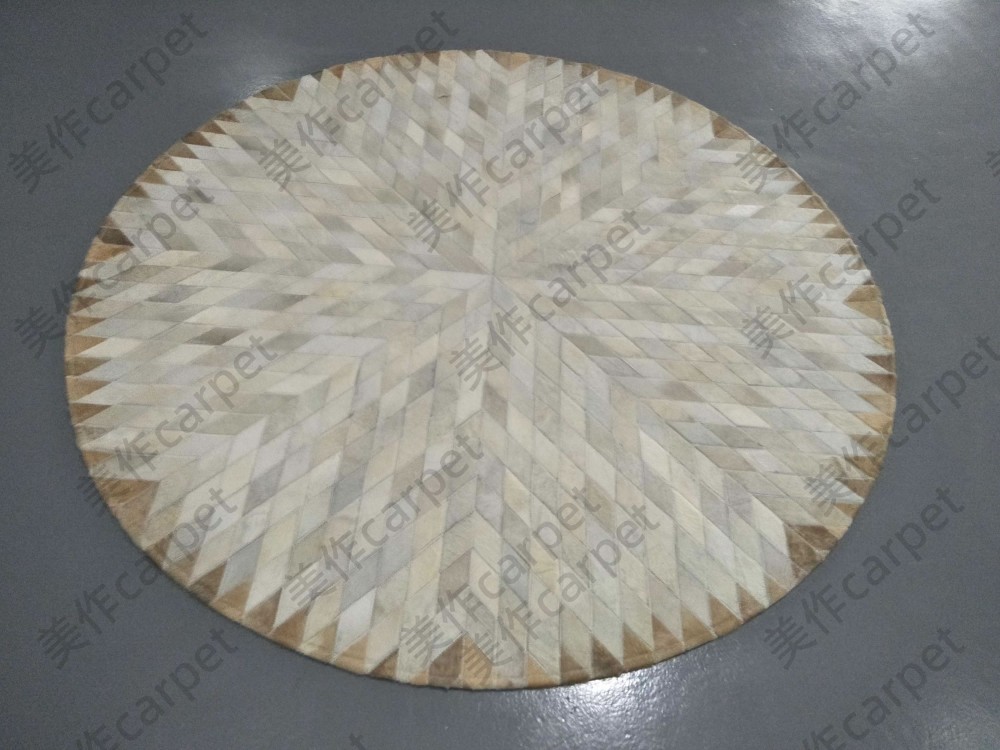 Cowhide circle