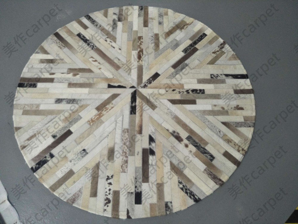 Cowhide circle