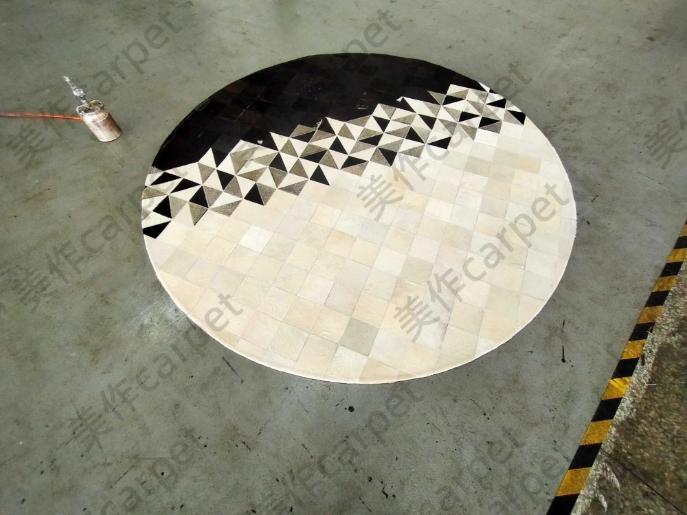 Cowhide circle