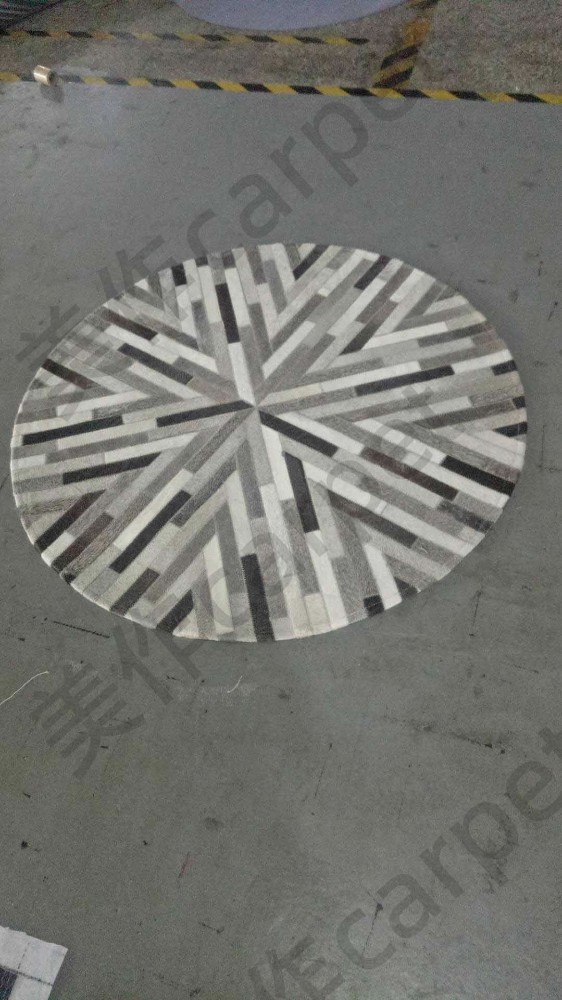 Cowhide circle