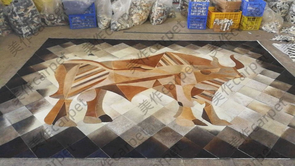 Cowhide square