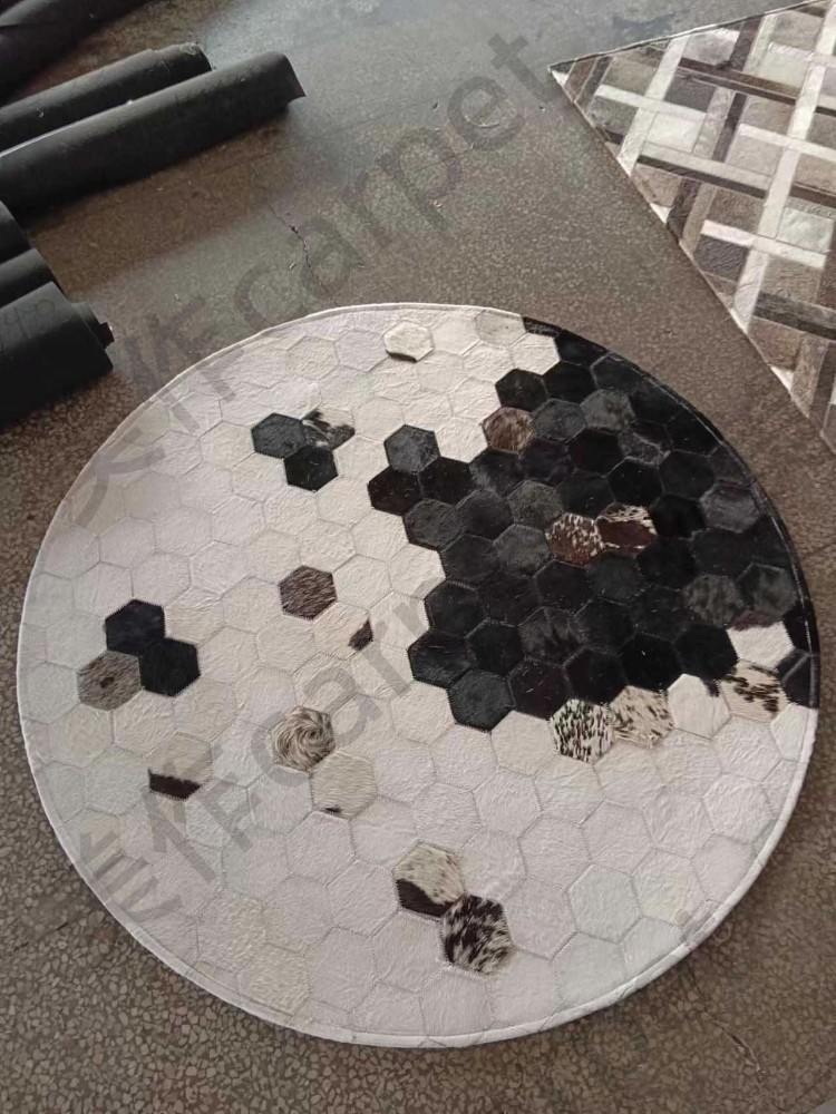 Cowhide circle