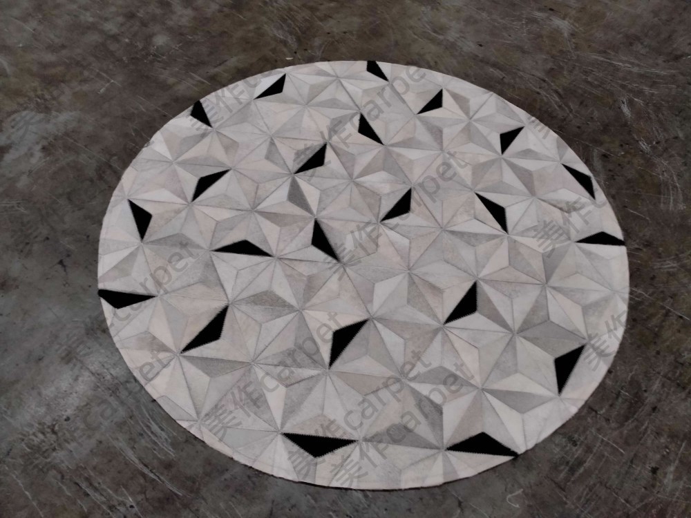 Cowhide circle