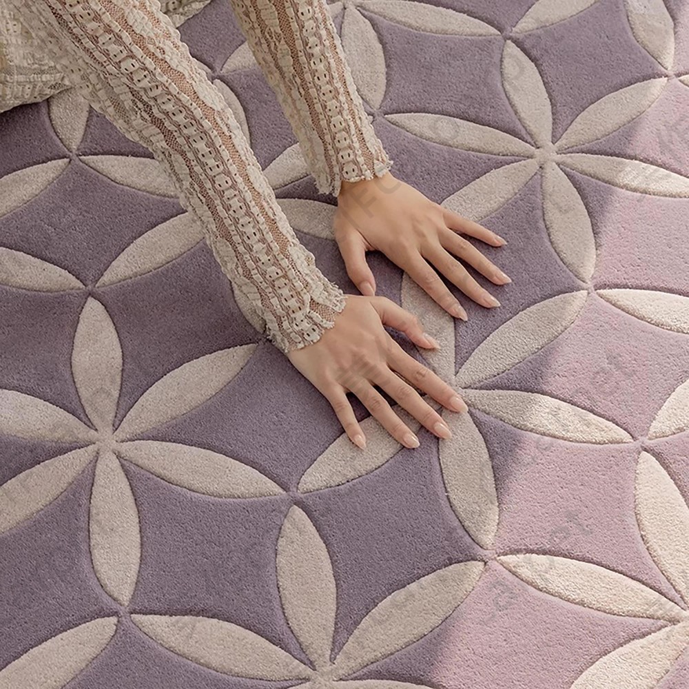 Medieval square carpet