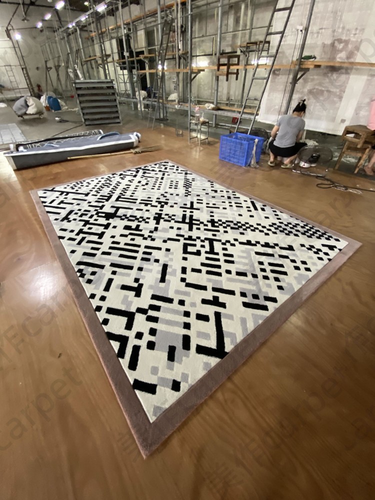 Medieval square carpet