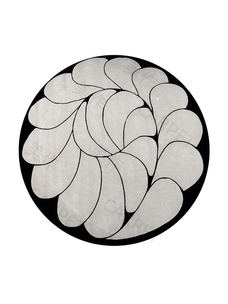 Modern round;