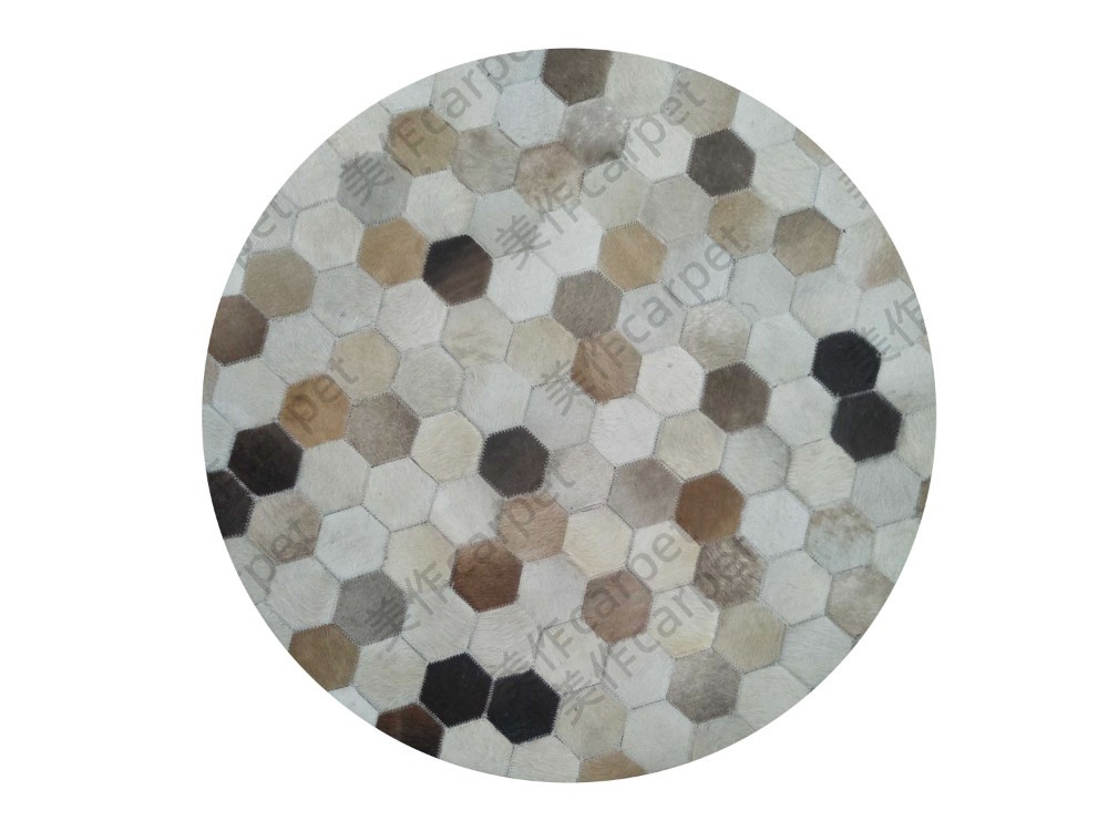 Cowhide circle