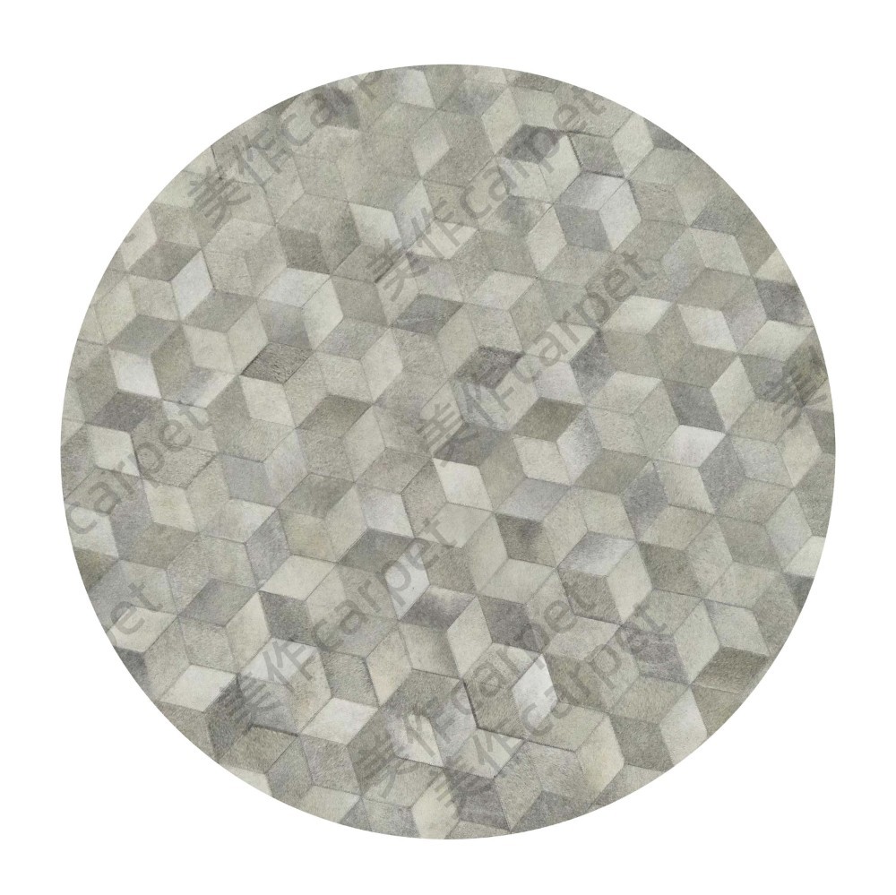 Cowhide circle