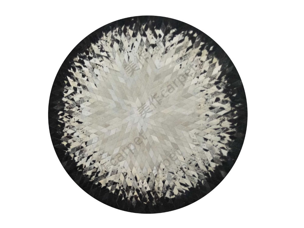 Cowhide circle