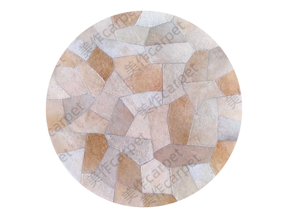 Cowhide circle