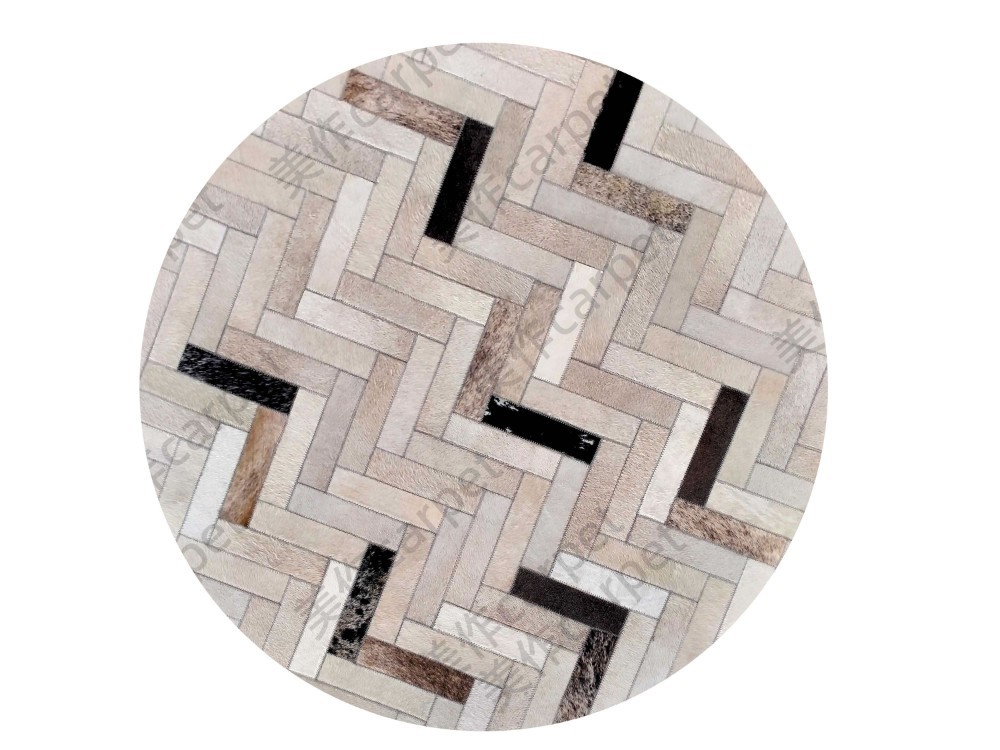 Cowhide circle