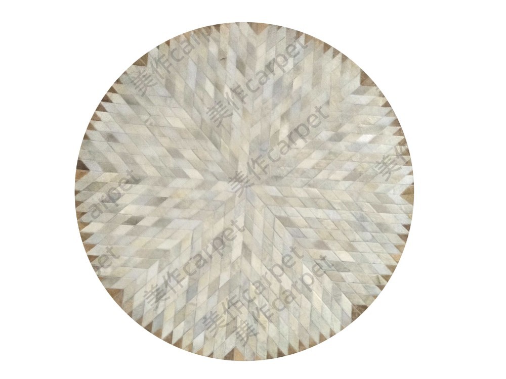 Cowhide circle