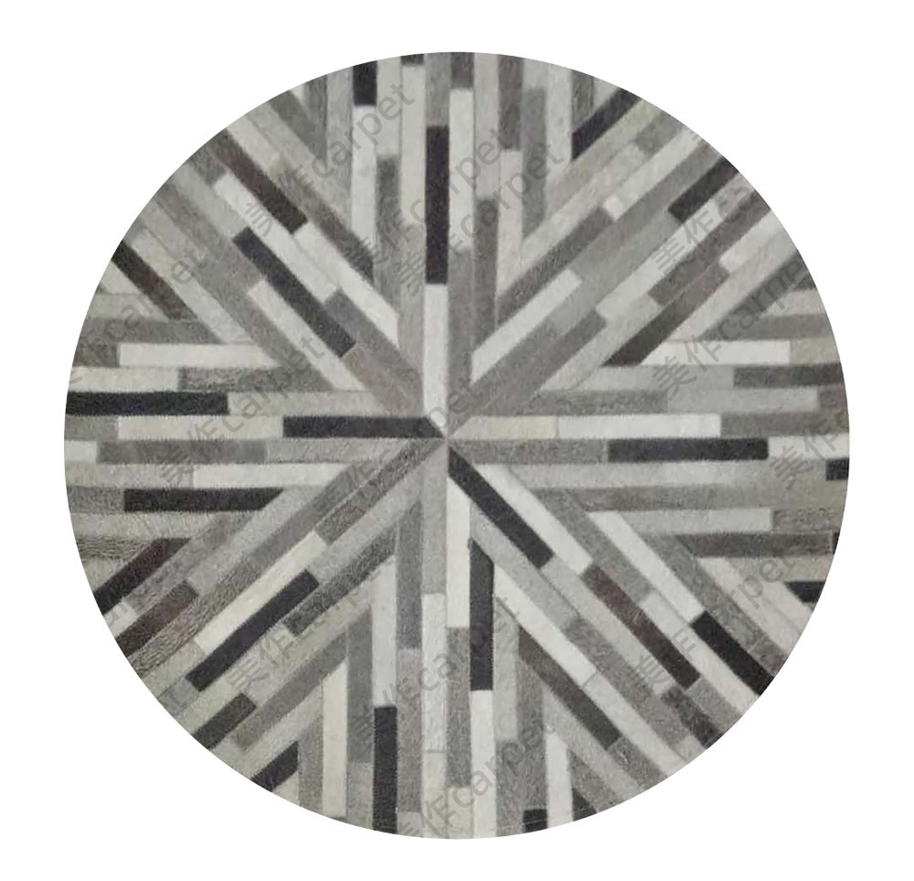Cowhide circle