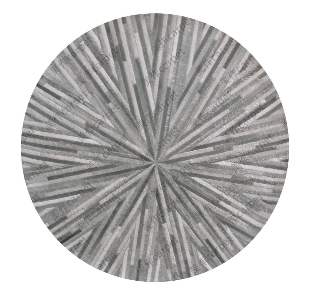 Cowhide circle