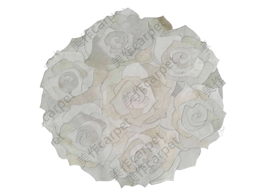 Cowhide circle