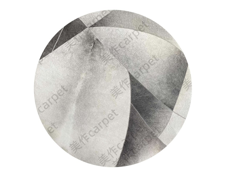 Cowhide circle